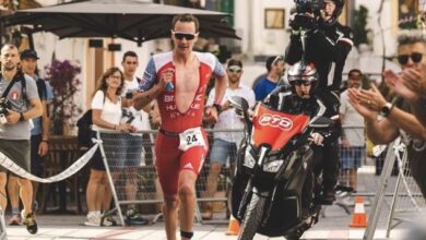 Instagram/ Brownlee che corre a Ibiza