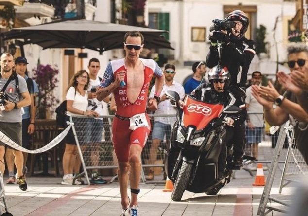 Instagram/ Brownlee corriendo en Ibiza