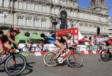 FETRI/ imagen de un triatlón en A Coruña