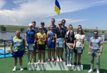 Worldtriathlon/ pódium en Ucrania