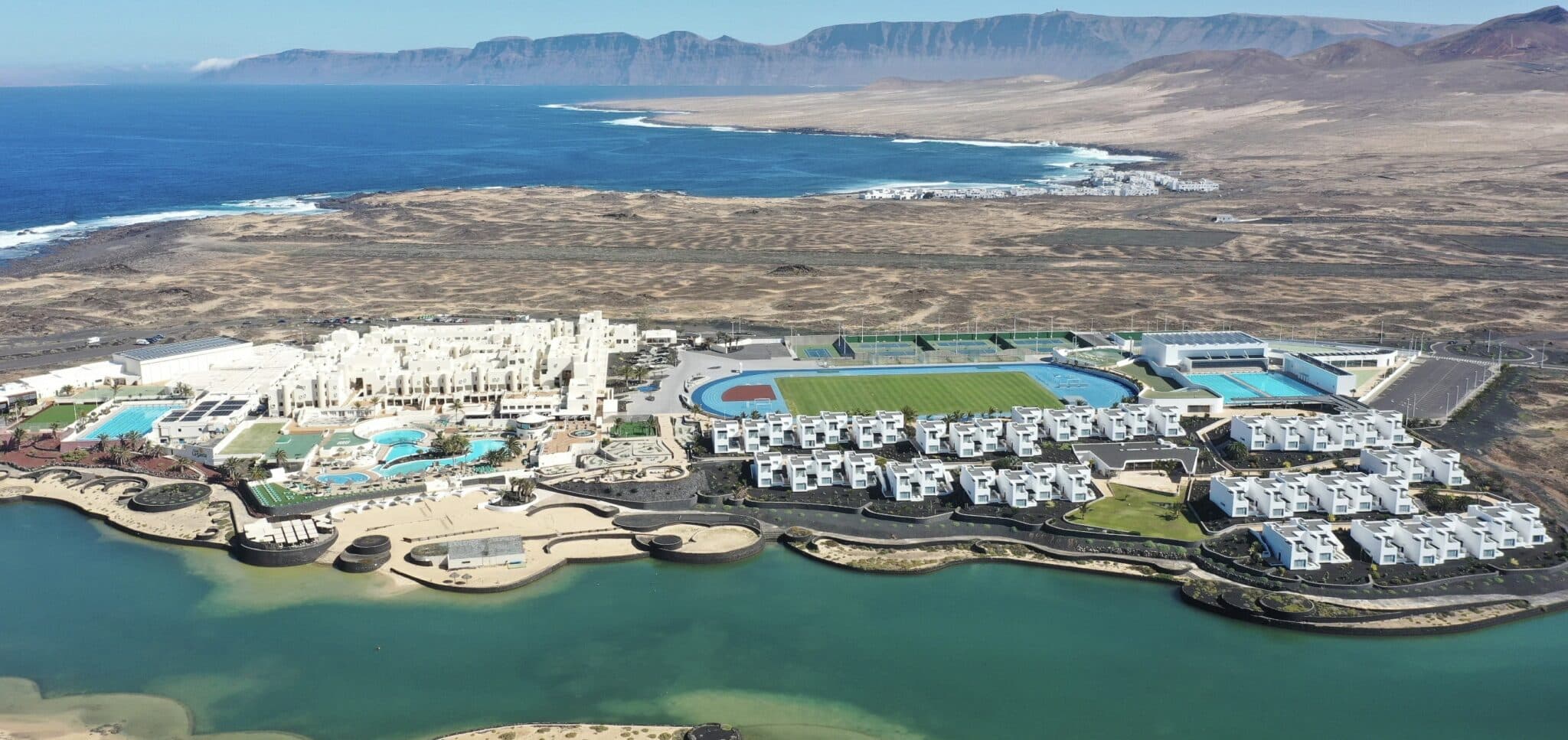 Imagen aérea del Club La Santa