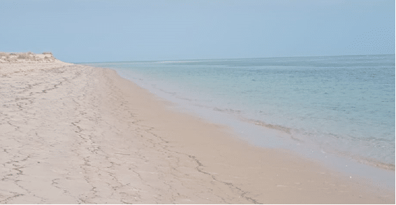 Spiaggia dell'isola di Tavira