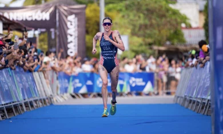 WorldTriathlon/ Katie Zaferes em Huatulco