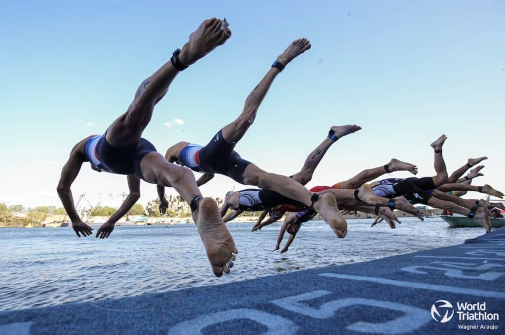 Worldtriathlon/ salida de las WTCS Montreal