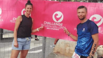 Challenge Family/ two triateltas who have participated in Challenge Paguera