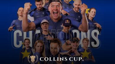 Imagem da equipe vencedora da Collins Cups