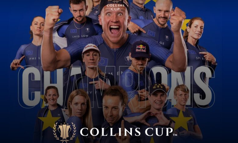 Imagem da equipe vencedora da Collins Cups