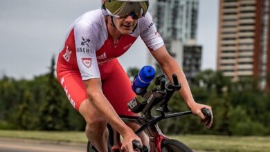 PTO/ Alistair Brownlee sobre la bici