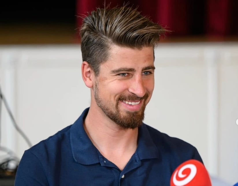 @_sn_nphotography/ Peto Sagan en una rueda de prensa