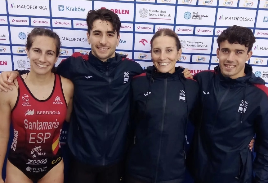 FETRI/ El equipo español en relevos mixtos