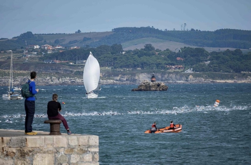 Instagram/ imagen de la natación en SAntander