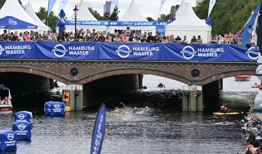 World Triathlon/ imagen de una prueba en Hamburgo