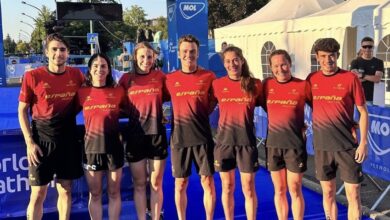 FETRI/ la triarmada en la Copa del Mundo de Triatlón en Tiszaujvaros