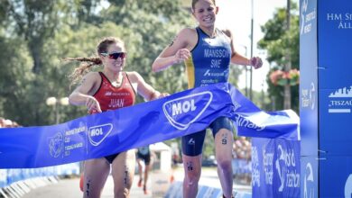 Mundial de triatlo/ Noelia Juan no sprint em Tiszaujvaros