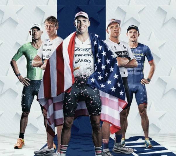 Poster with male Pros of the PTO US OPEN