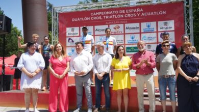 Pódio Campeonato Espanha Trialtón Cross 2023
