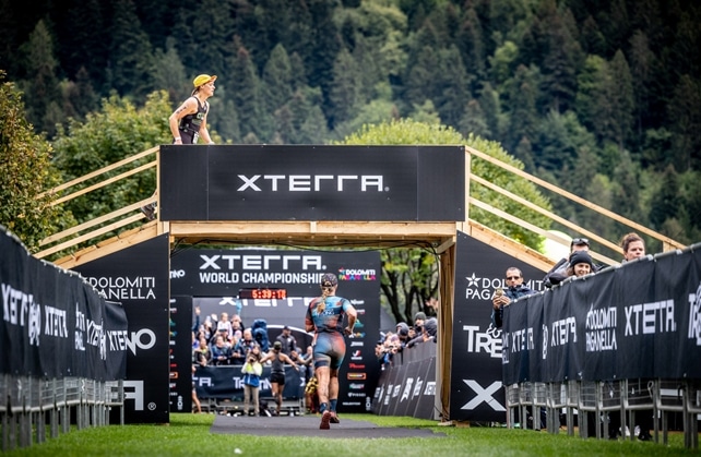 XTERRA( imagen de la meta en Trentino