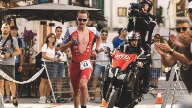 Instagram/ Brownlee che corre a Ibiza