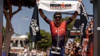 @activimages/ Arthur Horseau, Gewinner des Club La Santa IRONMAN Lanzarote