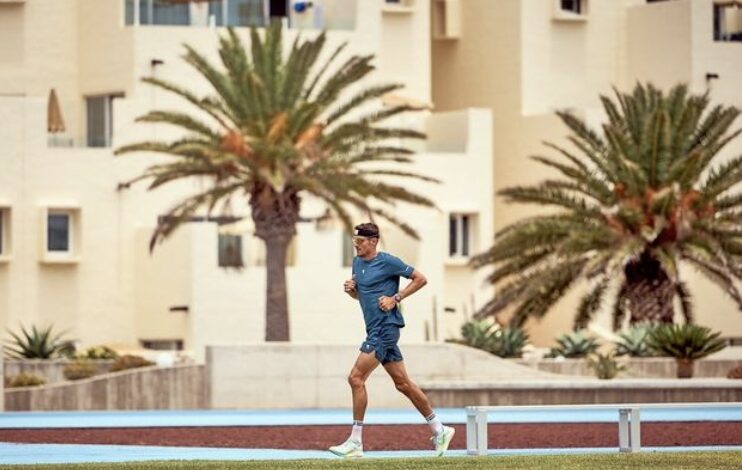 @jamesmitchell5/ Jan Frodeno entrenando en el Club La Santa