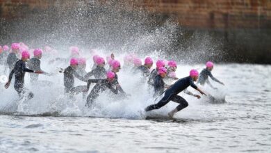 MundialTriathlon / Largada do WTCS Suderland