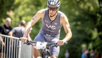 @carelduplessis/ Rubén Ruzafa dans le Xterra Short Track Belgium 2023.