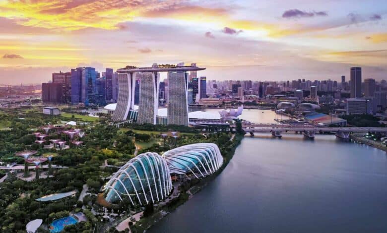 Zapfwelle/Bild von Singapur