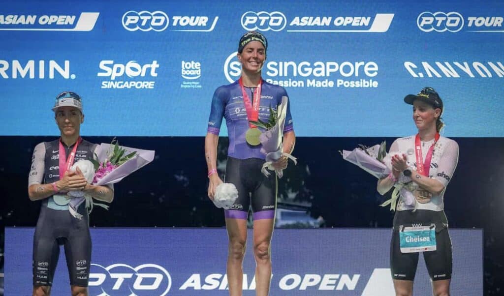 PTO/ pódium del PTO Asian Open