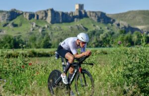 Canofotsport/ imagen de un triatleta en el Md de Aranjuez