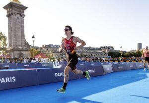 @worldtriathlon/ Anna Godoy en el Test Event