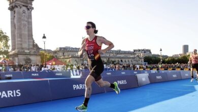 @worldtriathlon/ Anna Godoy in the Test Event