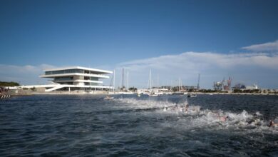 WorldTriathlon/ Imagen de la natación en la Copa del Mundo de Valencia
