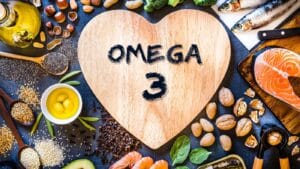 Leinwand/Bild von Lebensmitteln mit Omega3