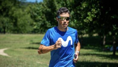 Noya training running race