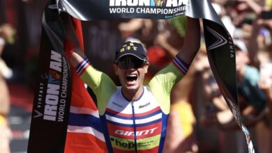 IRONMAN/ Gustav Iden winning in Kona