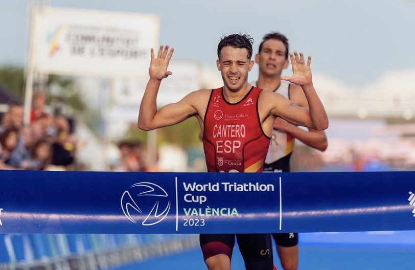 FETRI/ David Cantero ganando en Valencia