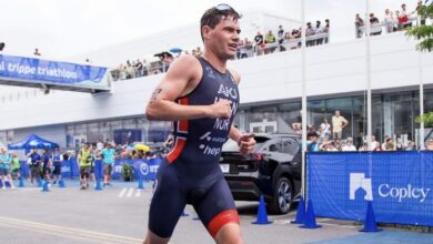 Gustav Iden corriendo por Noruega