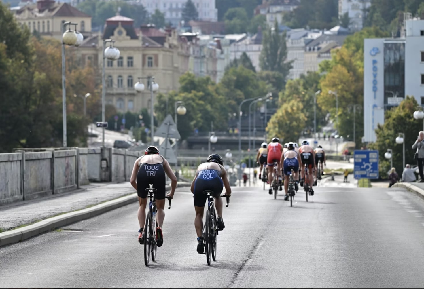 World Triathlon/ imagel del ciclismo en Karlovy Vary