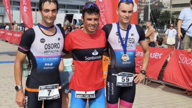 Javier Gómez Noya wins the Ciudad de Santander Triathlon