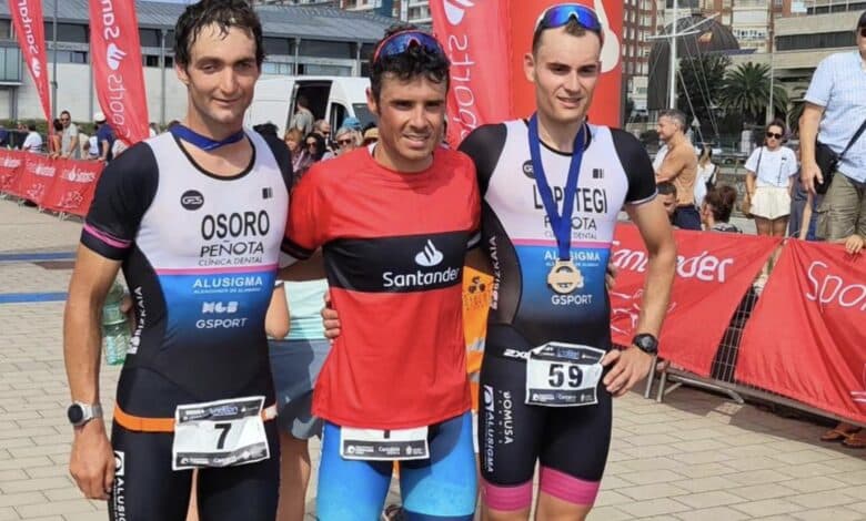 Javier Gómez Noya wins the Ciudad de Santander Triathlon