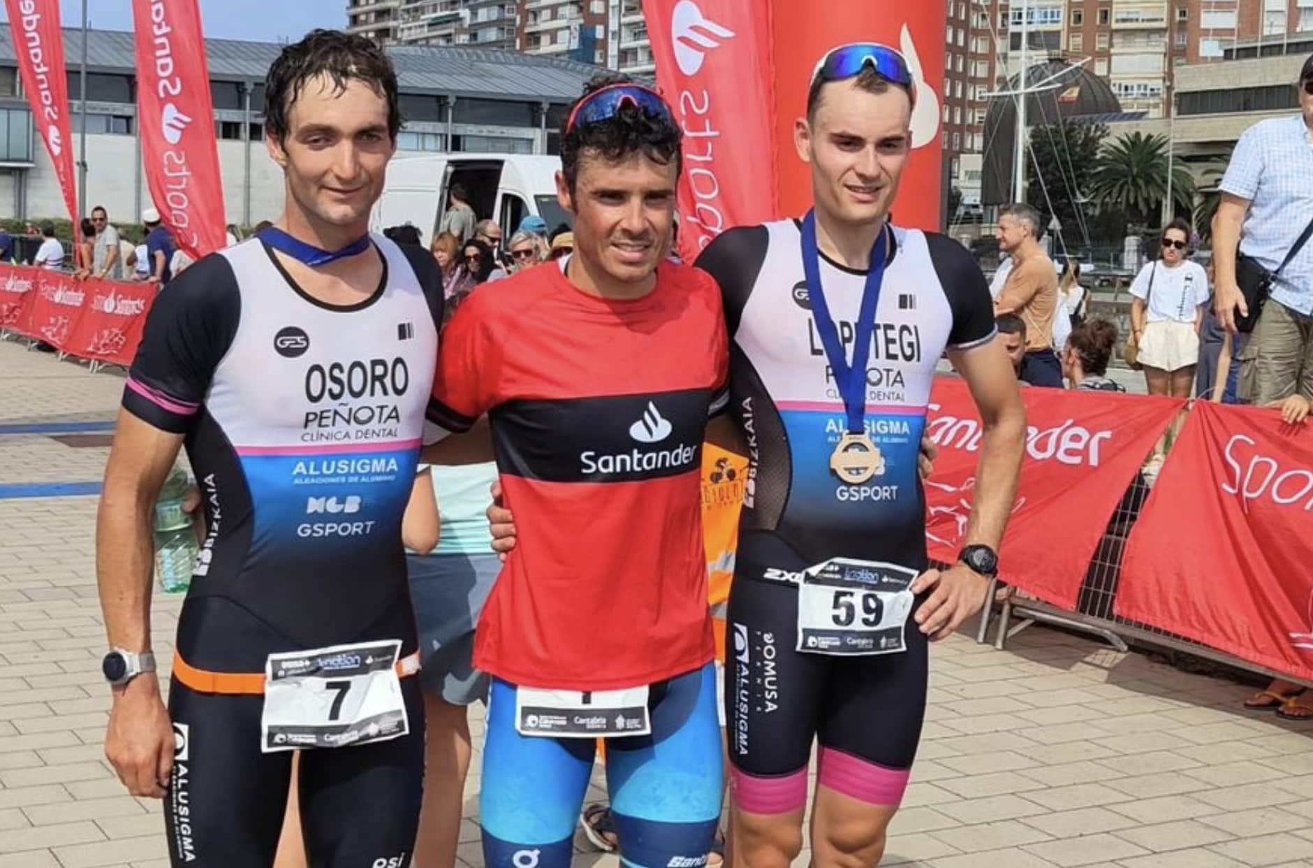 Javier Gómez Noya gana en el Triatlón Ciudad de Santander