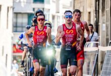 FETRI/Spanish triathletes in an international test