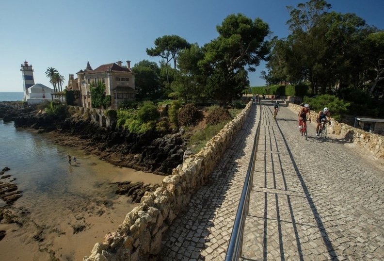 IRONMAN/ imagen de la prueba de Cascais