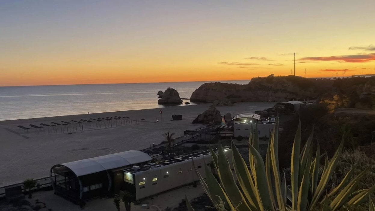 Imagen de Portimao, donde se hace la natación