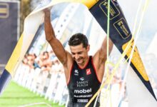 Epischer Triathlon/ Iván Raña an der Ziellinie des Tests