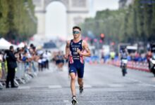 World Triathlon/ ALex Yee at the Paris Test Event