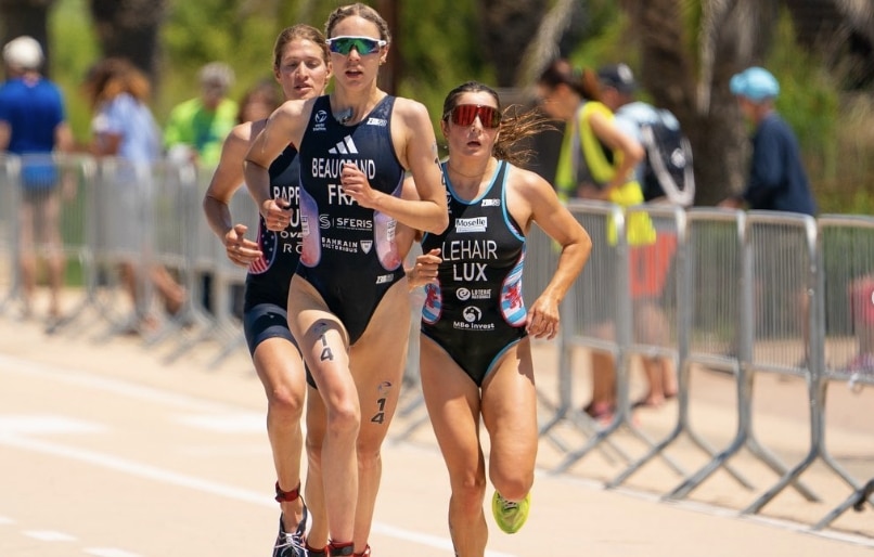 Wordtriathlon/Cassandre Beaugrand en competición