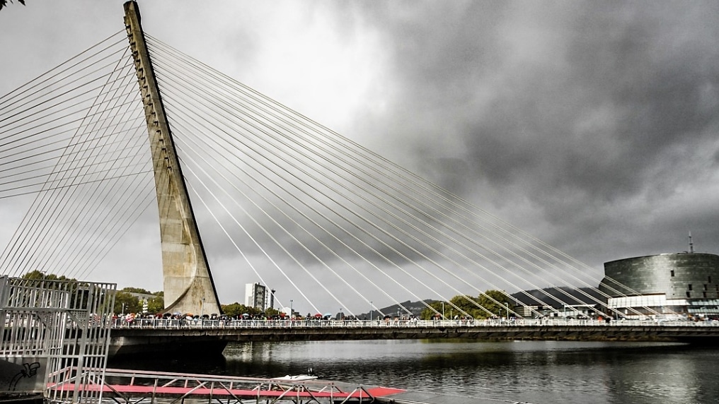 FETRI/ imagen de Pontevedra con un triatlón
