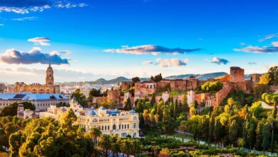 FETRI/ Bild der Stadt Malaga