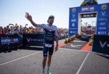 @donaldmiralle/ Jan Frodeno an der Ziellinie in Nizza